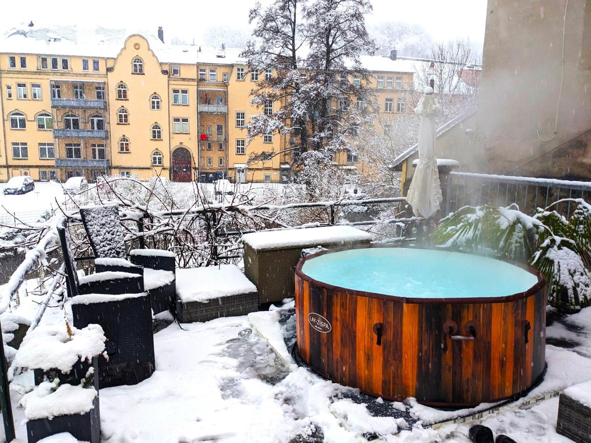 Hw2 - Urlaubsmagie - Sauna & Whirlpool Fuer Alle 赛博尼茨 外观 照片